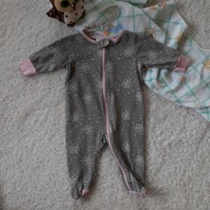Gerber Babies Onsie Footie Pajamas 0-3 months